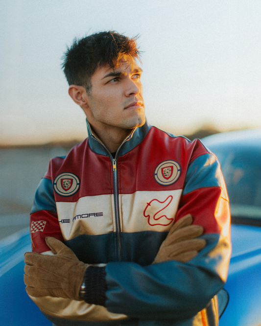 (PRE-ORDER) Leather Race Jacket